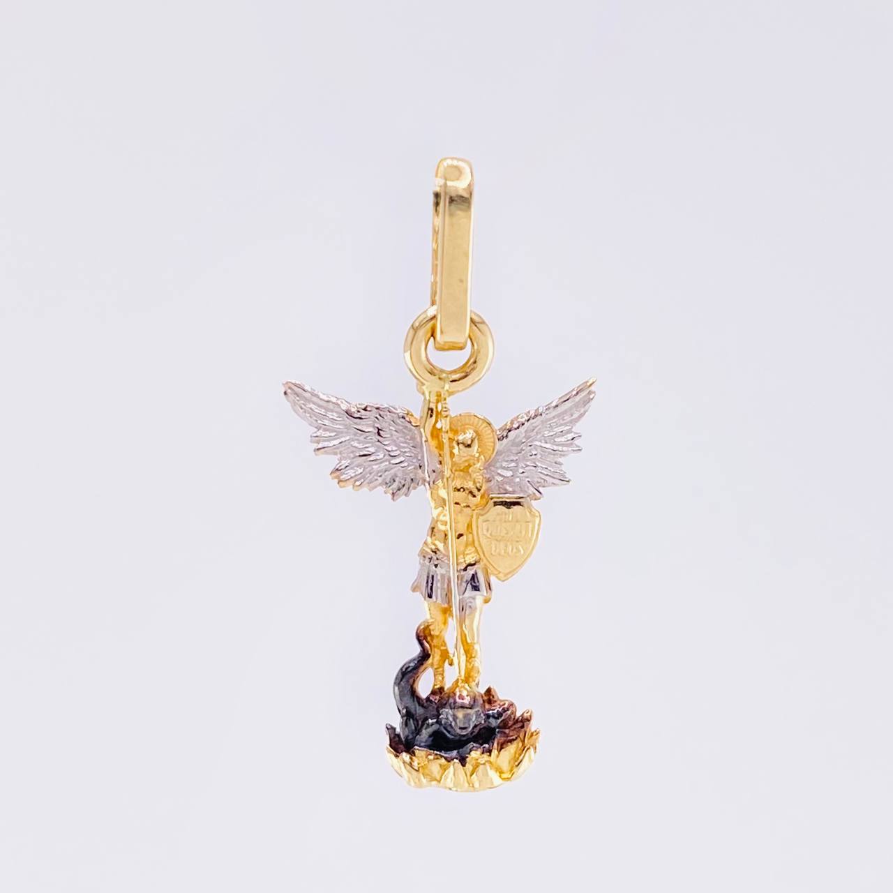 Dije San Miguel Arcangel 1.15 g / 2.5 cm Oro Amarillo 18K