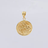 Dije Virgen Del Carmen 1.4 g / 2.2 cm Oro Amarillo 18K