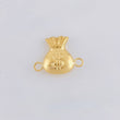 Herraje Bolsa De Dinero 0.85 g / 1.5 cm Oro Amarillo 18K