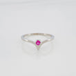 Anillo Tiara Rubí 06 Pts 1.05 g / T6 Plata 925