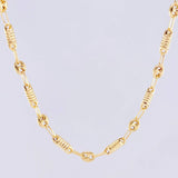 Cadena Rustica Barril Gc 6.15 g / 50.6 cm / 4.1 mm Oro Amarillo 18K