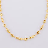 Cadena Rustica Barril Gc 6.1 g / 50.9 cm / 4.1 mm Oro Amarillo 18K