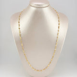 Cadena Rustica Barril Gc 7.15 g / 59.4 cm / 4.1 mm Oro Amarillo 18K