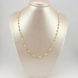 Cadena Rustica Barril Gc 6.1 g / 50.9 cm / 4.1 mm Oro Amarillo 18K