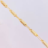 Cadena Rustica Barril 6.65 g / 60.1 cm / 3.3 mm Oro Amarillo 18K