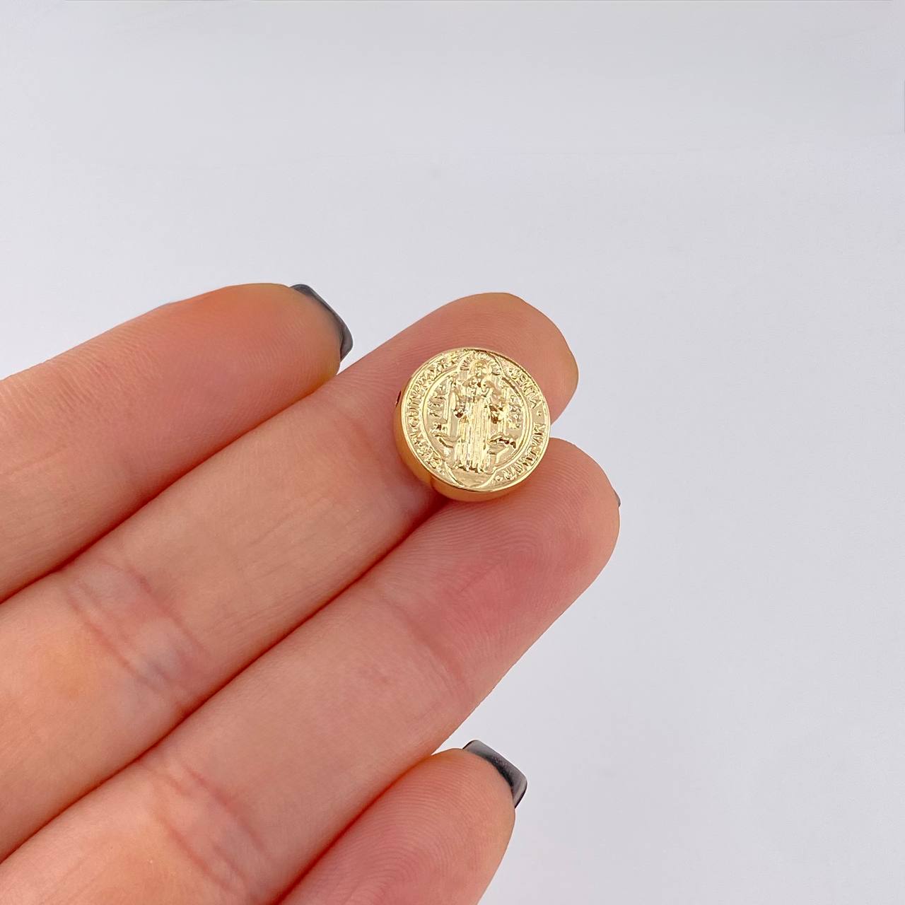 Herraje San Benito 0.8 g / 1.3 cm Oro Amarillo 18K