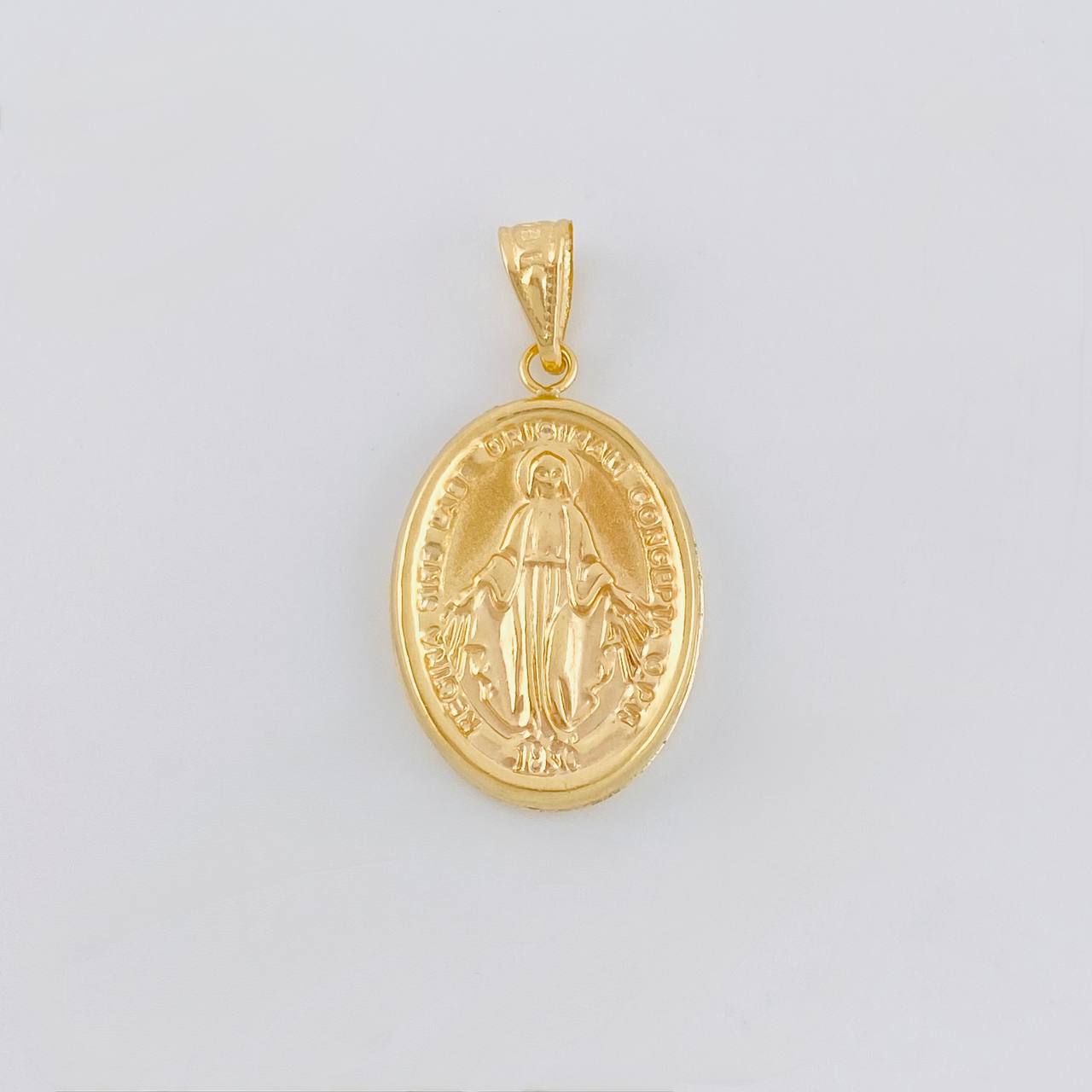 Dije Virgen Milagrosa 2.6 g / 1.9 cm Oro Amarillo 18K