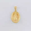 Dije Virgen Milagrosa 2.6 g / 1.9 cm Oro Amarillo 18K
