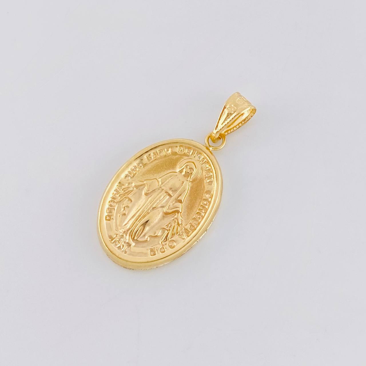 Dije Virgen Milagrosa 2.6 g / 1.9 cm Oro Amarillo 18K