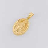 Dije Virgen Milagrosa 2.6 g / 1.9 cm Oro Amarillo 18K