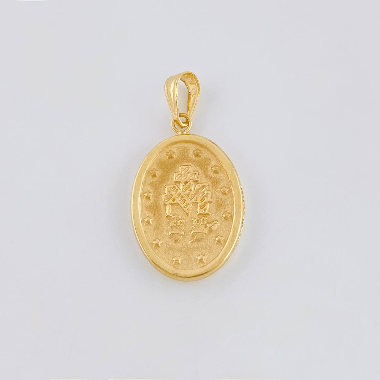 Dije Virgen Milagrosa 2.6 g / 1.9 cm Oro Amarillo 18K