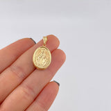 Dije Virgen Milagrosa 2.6 g / 1.9 cm Oro Amarillo 18K