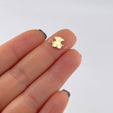 Herraje Oso 0.25 g / 1.2 cm Oro Amarillo 18K