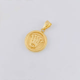 Dije Corona 1.2 g / 2.3 cm Oro Amarillo 18K