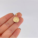 Dije Corona 1.2 g / 2.3 cm Oro Amarillo 18K