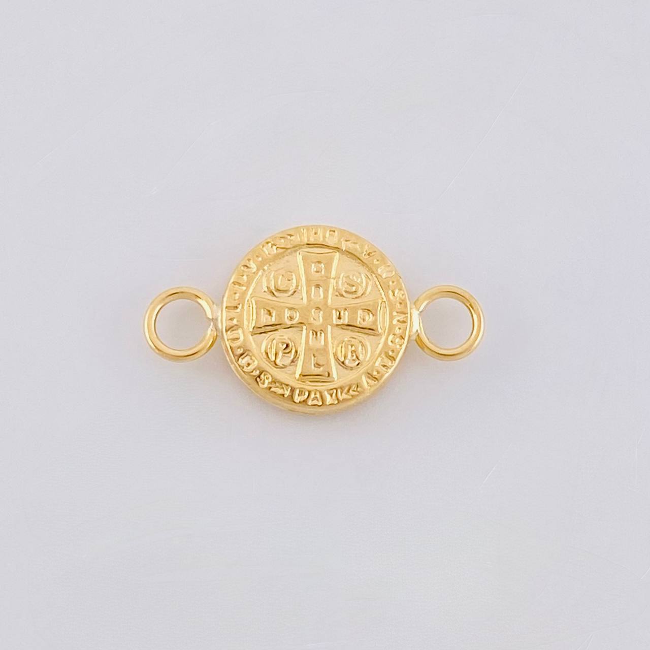 Herraje San Benito Mate 0.5 g / 1.6 cm Oro Amarillo 18K