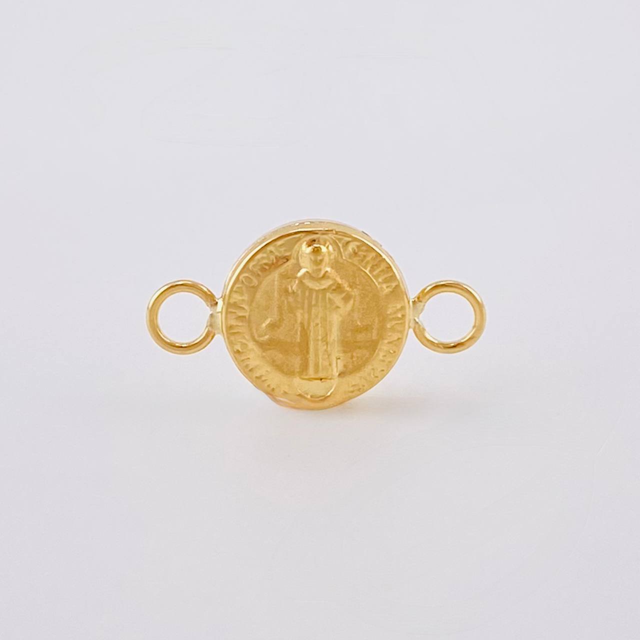 Herraje San Benito Mate 0.5 g / 1.6 cm Oro Amarillo 18K