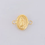 Herraje Virgen Guadalupe 0.55 g / 1.5 cm Oro Amarillo 18K