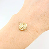 Herraje Virgen Guadalupe 0.55 g / 1.5 cm Oro Amarillo 18K