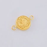 Herraje San Benito 0.7 g / 1.8 cm Oro Amarillo 18K