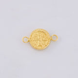 Herraje San Benito 0.7 g / 1.8 cm Oro Amarillo 18K