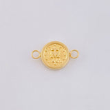 Herraje Virgen Milagrosa 0.5 g / 1.6 cm Oro Amarillo 18K