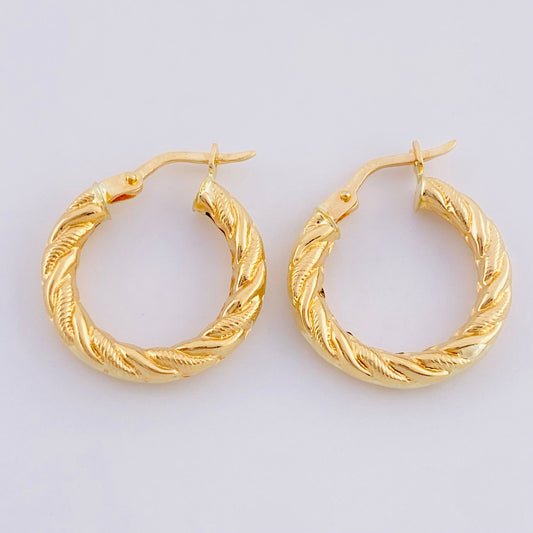 Candongas Fenix 1.85 g / 2 cm Oro Amarillo 18K
