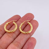 Candongas Fenix 1.85 g / 2 cm Oro Amarillo 18K