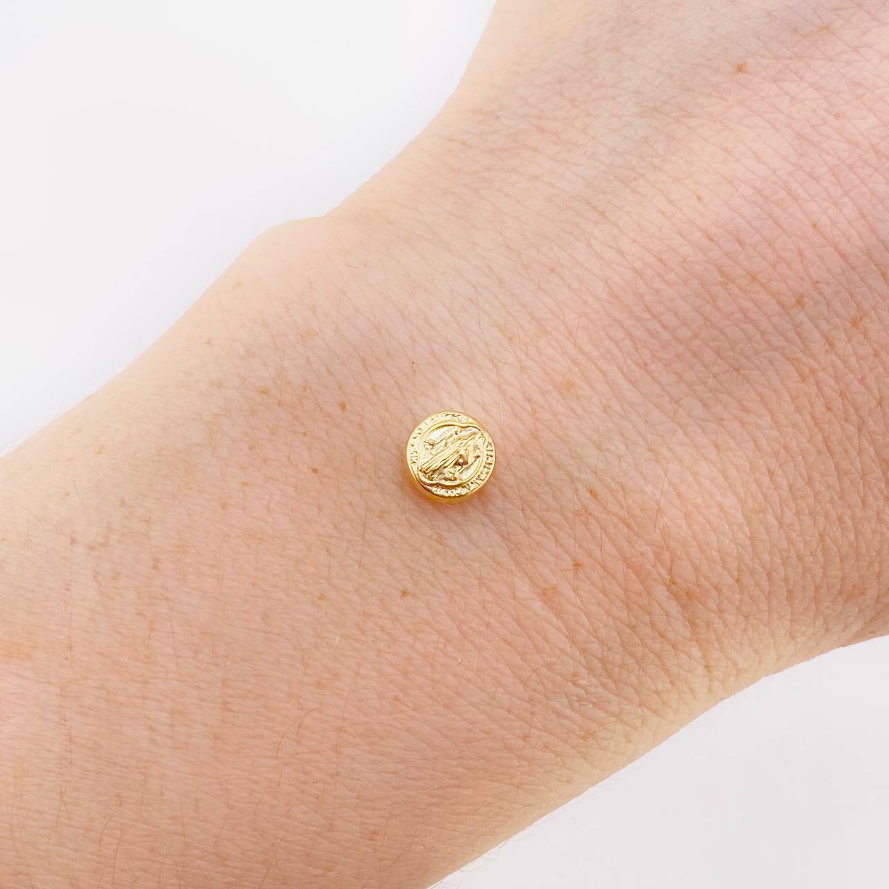 Herraje San Benito 0.2 g / 0.7 cm Oro Amarillo 18K