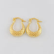 Candongas Bolso 1.25 g / 1.6 cm Oro Amarillo 18K