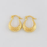 Candongas Bolso 1.25 g / 1.6 cm Oro Amarillo 18K