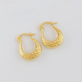 Candongas Bolso 1.25 g / 1.6 cm Oro Amarillo 18K