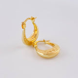 Candongas Bolso 1.25 g / 1.6 cm Oro Amarillo 18K