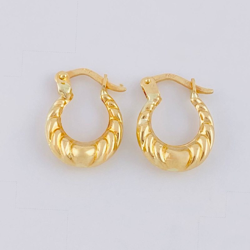 Candongas Marinilla 1.2 g / 1.6 cm Oro Amarillo 18K
