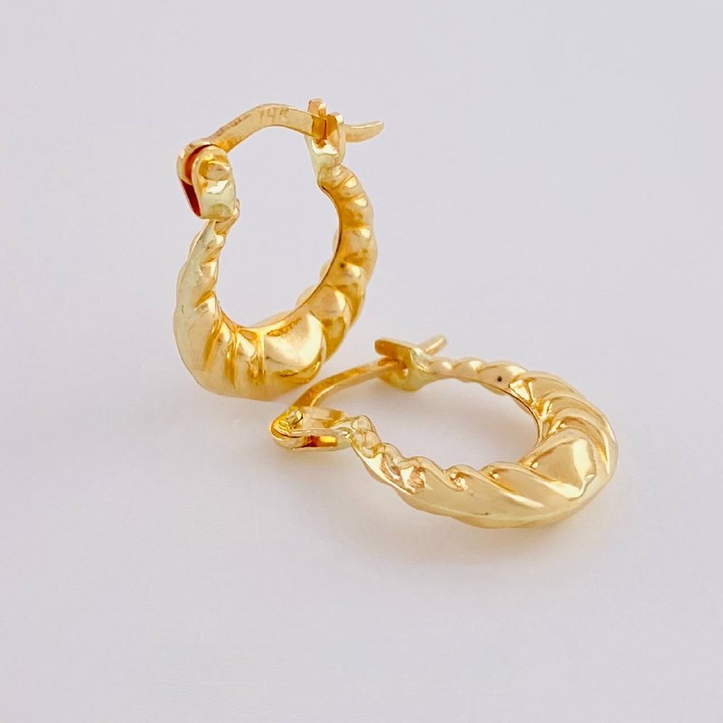 Candongas Marinilla 1.1 g / 1.5 cm Oro Amarillo 18K