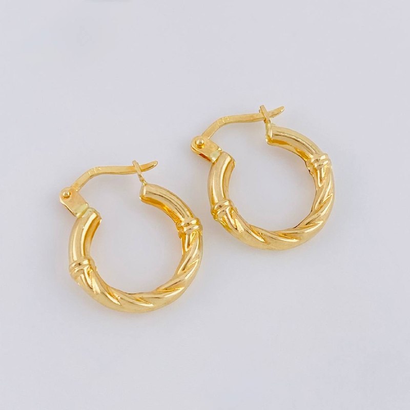 Candongas Raquel 1.45 g / 1.8 cm Oro Amarillo 18K