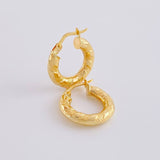 Candongas Noel 2.05 g / 1.9 cm Oro Amarillo 18K