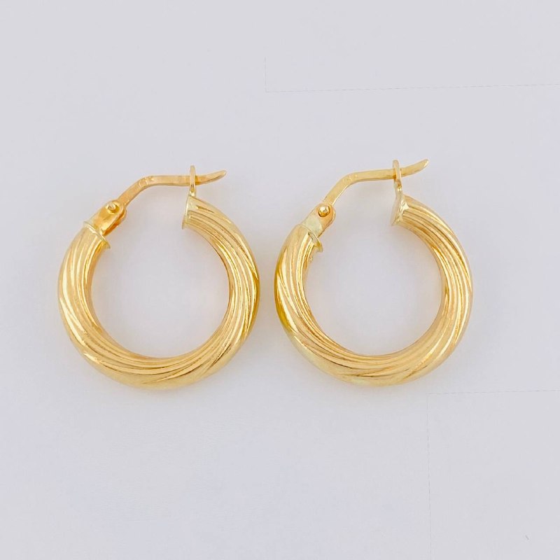 Candongas Sofi 1.95 g / 2 cm Oro Amarillo 18K