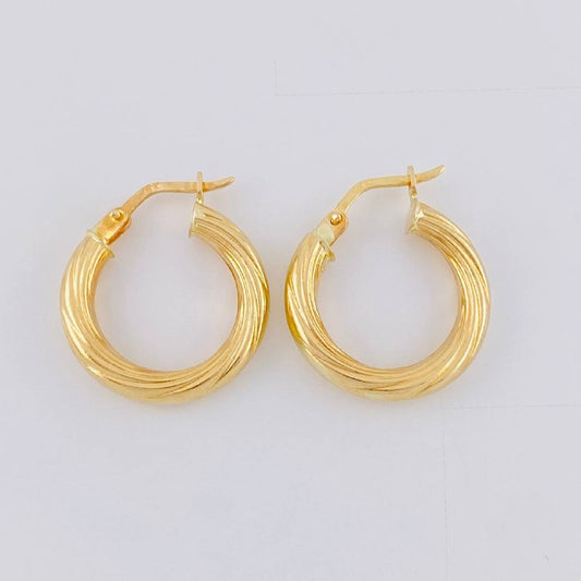 Candongas Sofi 1.95 g / 2 cm Oro Amarillo 18K