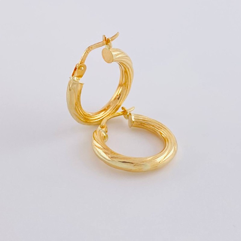 Candongas Sofi 1.95 g / 2 cm Oro Amarillo 18K