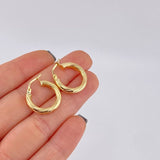 Candongas Sofi 1.95 g / 2 cm Oro Amarillo 18K