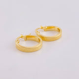 Candongas Maura Texturizado 1.5 g / 1.6 cm Oro Amarillo 18K