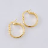 Candongas Maura Texturizado 1.5 g / 1.6 cm Oro Amarillo 18K