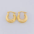 Candongas Meza 1.45 g / 1.6 cm Oro Amarillo 18K