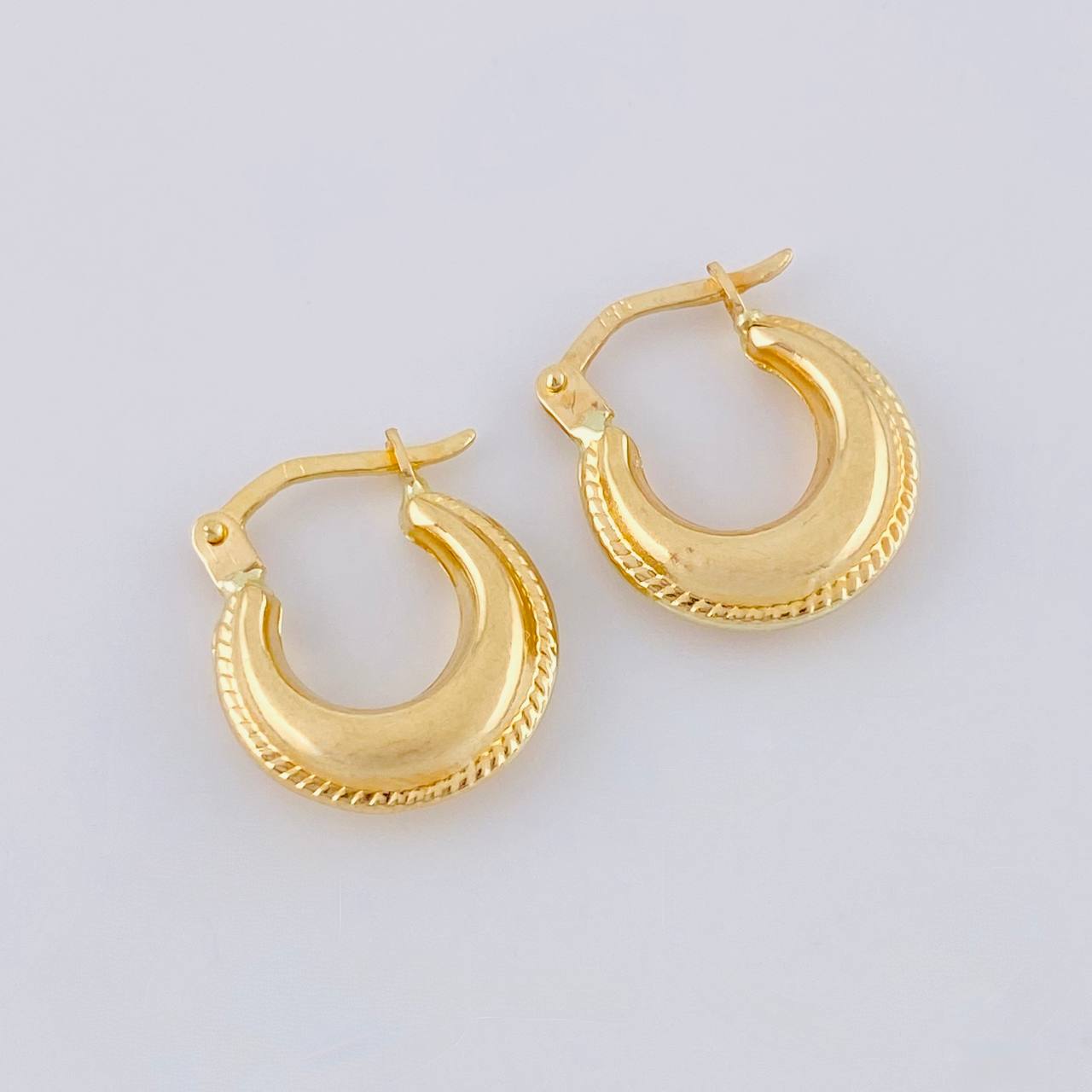 Candongas Meza 1.45 g / 1.6 cm Oro Amarillo 18K