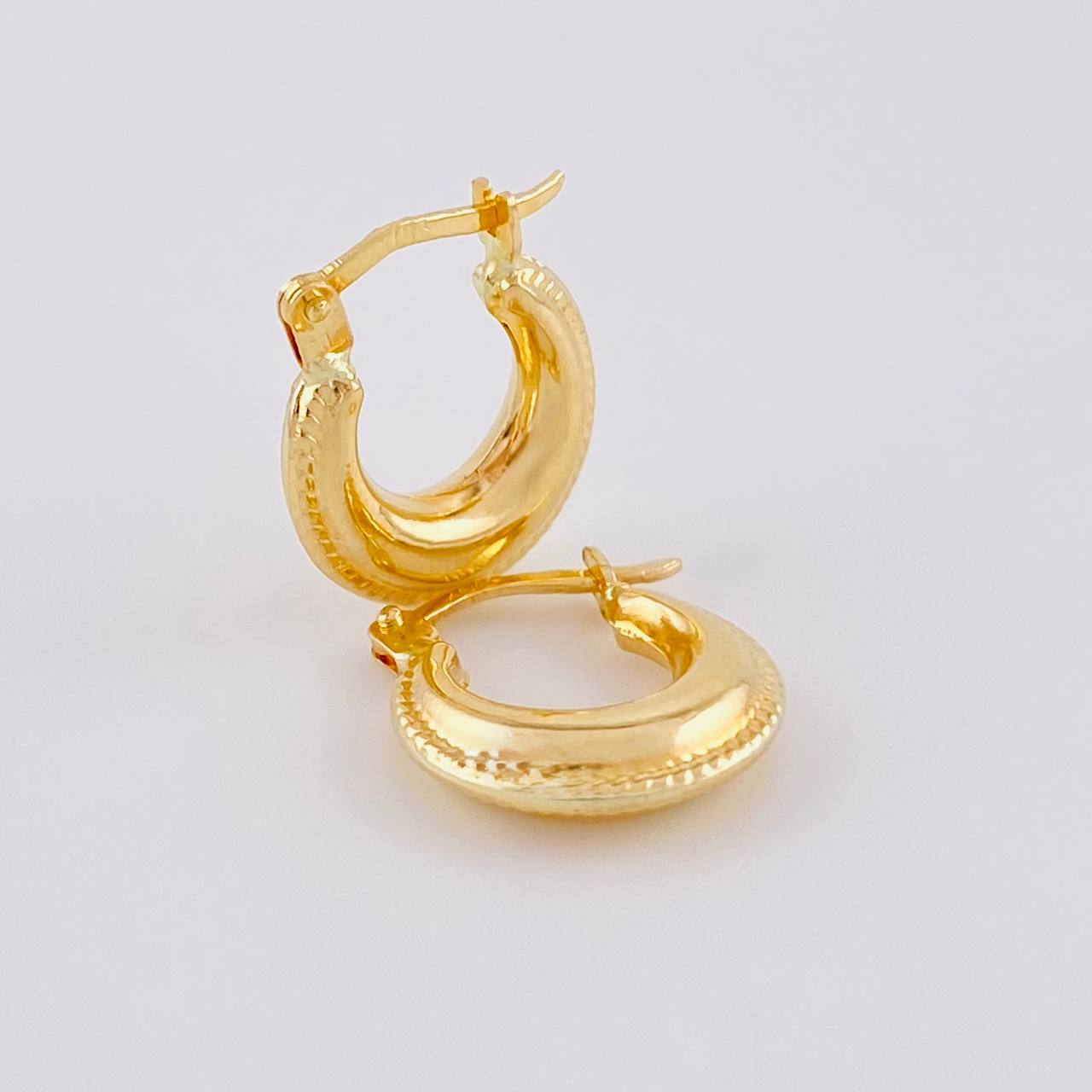 Candongas Meza 1.45 g / 1.5 cm Oro Amarillo 18K