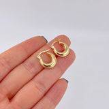 Candongas Meza 1.45 g / 1.6 cm Oro Amarillo 18K