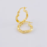 Candongas Amber 1.6 g / 2 cm Oro Amarillo 18K