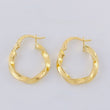 Candongas Amber 1.6 g / 2 cm Oro Amarillo 18K