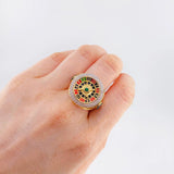 Anillo Ruleta 13.7 g / T13 Oro Amarillo 18K